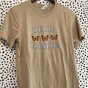 Delta Gamma DG Butterfly tee